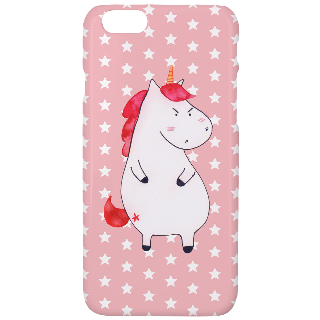 Iphone 6 / 6S Handyhülle Einhorn wütend Handyhülle, Handycover, Cover, Handy, Hülle, Iphone 6, Iphone 6s, Einhorn, Einhörner, Einhorn Deko, Pegasus, Unicorn, Realität, Ansage, lustlos, nein, Büro, Arbeit, wütend, dumme Fragen, lustig, Spaß, Geschenk
