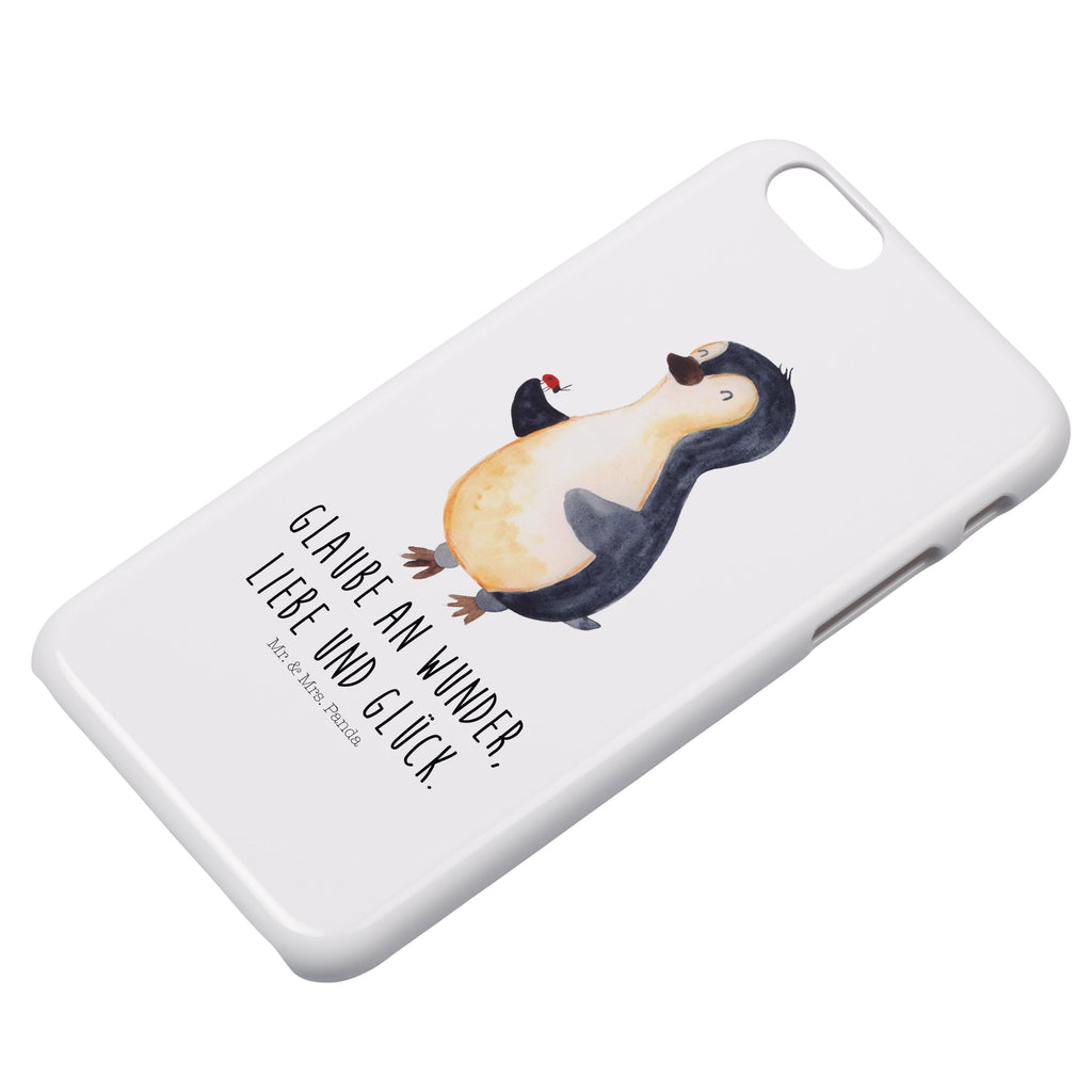 Iphone 7 / 7S Handyhülle Pinguin Marienkäfer Handyhülle, Handycover, Cover, Handy, Hülle, Iphone 7, Iphone 7S, Pinguin, Pinguine, Marienkäfer, Liebe, Wunder, Glück, Freude, Lebensfreude