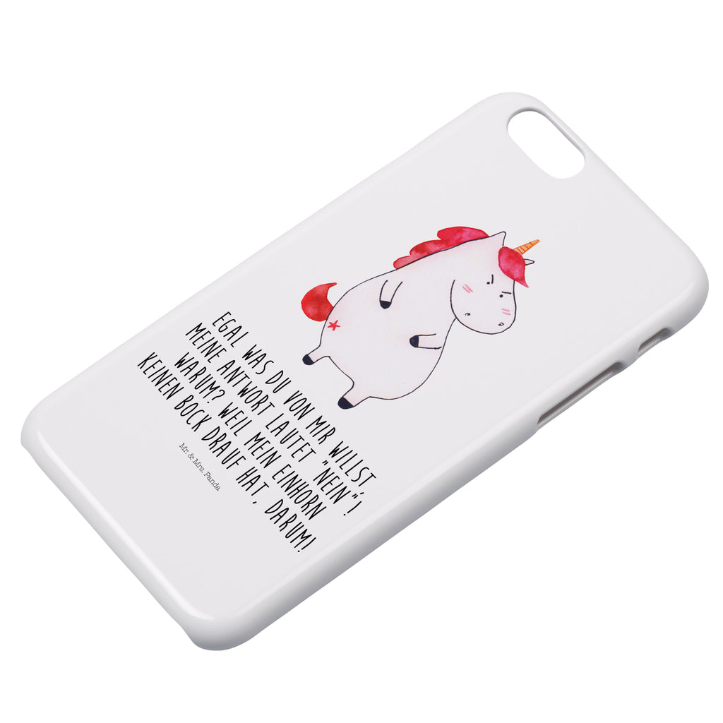 Iphone 8 Handyhülle Einhorn wütend Handyhülle, Handycover, Cover, Handy, Hülle, Iphone 8, Iphone 8S, Einhorn, Einhörner, Einhorn Deko, Pegasus, Unicorn, Realität, Ansage, lustlos, nein, Büro, Arbeit, wütend, dumme Fragen, lustig, Spaß, Geschenk