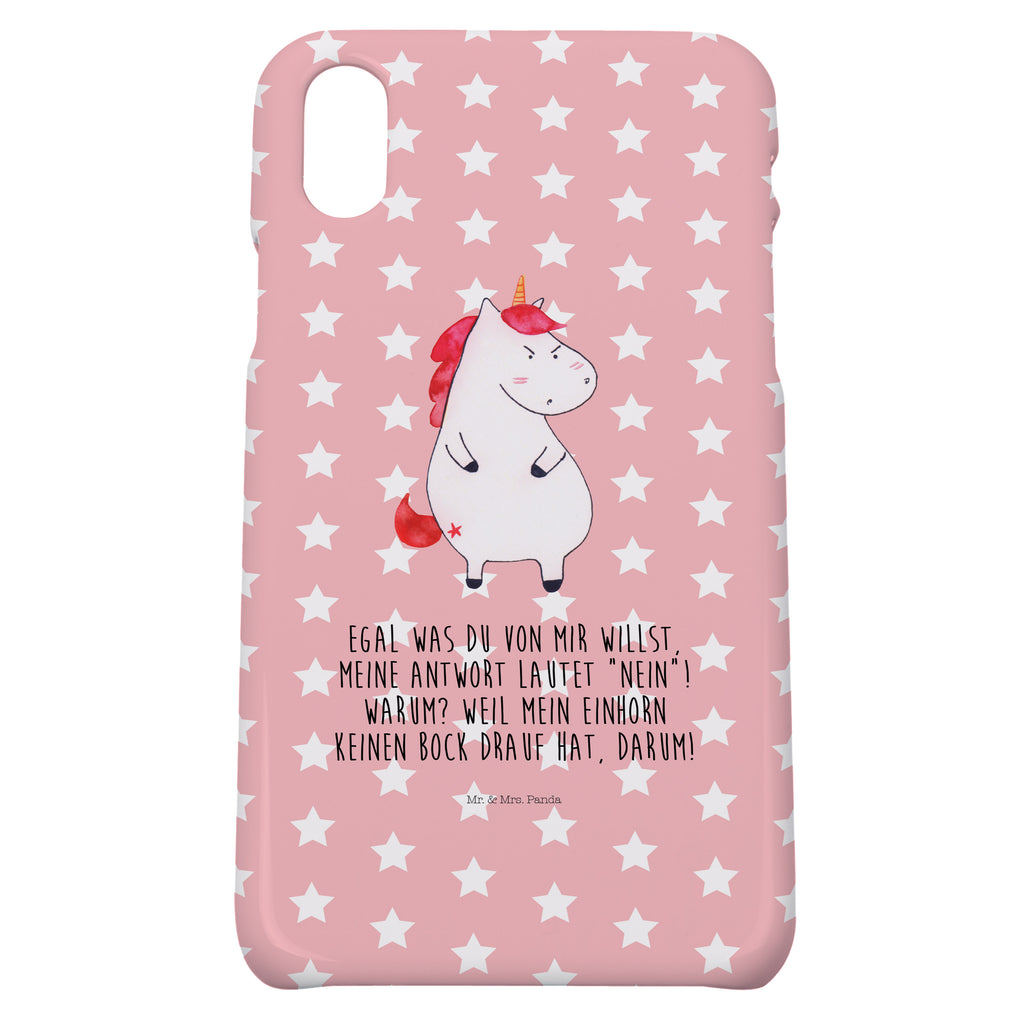 Iphone 10 Handyhülle Einhorn wütend Handyhülle, Handycover, Cover, Handy, Hülle, Iphone 10, Iphone X, Einhorn, Einhörner, Einhorn Deko, Pegasus, Unicorn, Realität, Ansage, lustlos, nein, Büro, Arbeit, wütend, dumme Fragen, lustig, Spaß, Geschenk