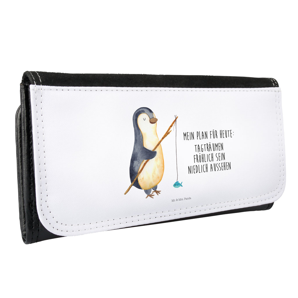Damen Portemonnaie Pinguin Angler Portemonnaie, Portemonee, Geldbörse, Damen, Groß, XXL, Geldbeutel, Portemonnaies, Pinguin, Pinguine, Angeln, Angler, Tagträume, Hobby, Plan, Planer, Tagesplan, Neustart, Motivation, Geschenk, Freundinnen, Geschenkidee, Urlaub, Wochenende