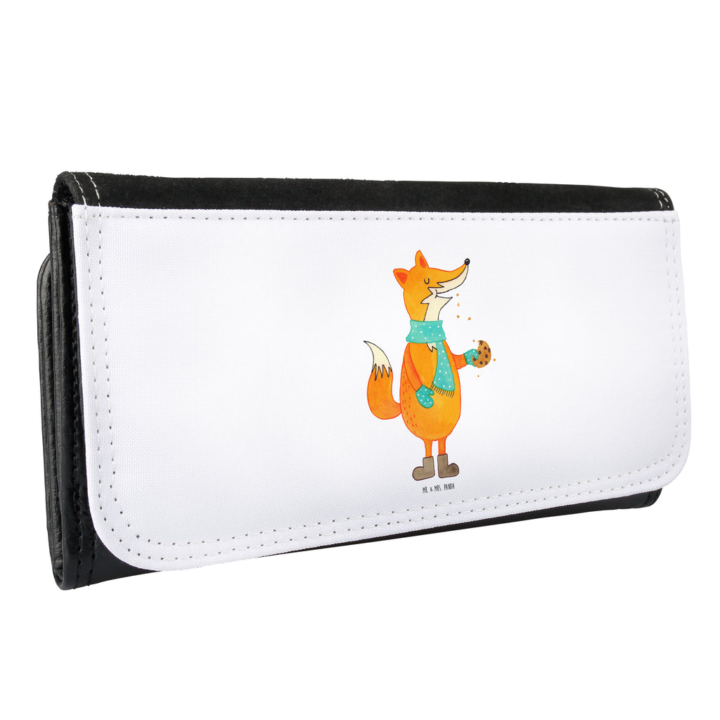 Damen Portemonnaie Fuchs Keks Portemonnaie, Portemonee, Geldbörse, Damen, Groß, XXL, Geldbeutel, Portemonnaies, Fuchs, Füchse, Backen Spruch, Kekse, Winter, Weihnachtszeit, Plätzchen, Liebe, Küche Deko