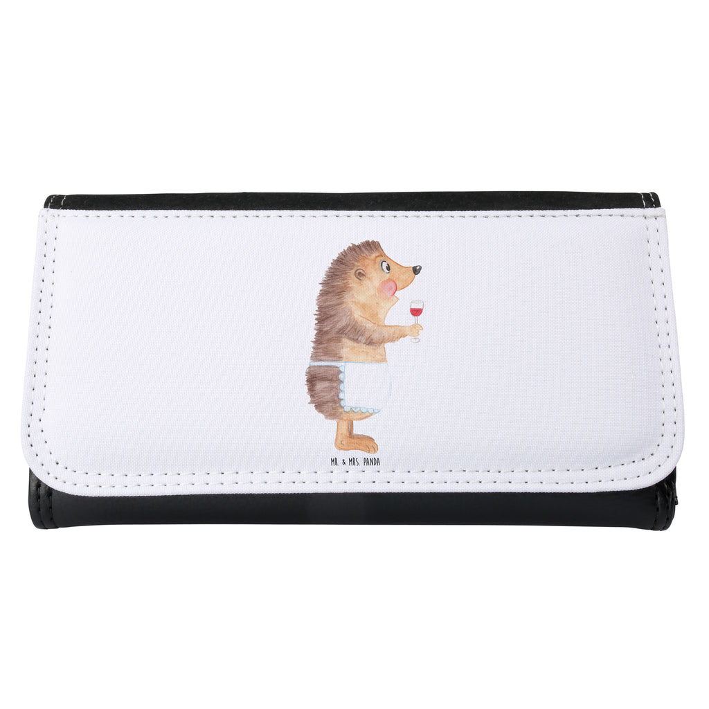 Damen Portemonnaie Igel mit Wein Portemonnaie, Portemonee, Geldbörse, Damen, Groß, XXL, Geldbeutel, Portemonnaies, Tiermotive, Gute Laune, lustige Sprüche, Tiere, Wein Spruch, Igel, Geschenk Weintrinker, Geschenk Weinliebhaber, Wein Deko, Weinglas, Rotwein, Weißwein, Wein trinken