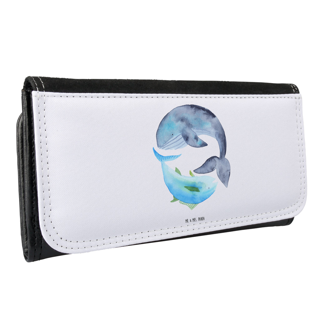 Damen Portemonnaie Walfisch & Thunfisch Portemonnaie, Portemonee, Geldbörse, Damen, Groß, XXL, Geldbeutel, Portemonnaies, Tiermotive, Gute Laune, lustige Sprüche, Tiere, Wal, Wahl, Tunfisch, Wortwitz lustig, Spruch lustig, Flachwitz, Witz, Spruch des Tages, Flachwitz Geschenk