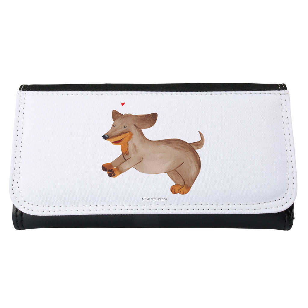 Damen Portemonnaie Hund Dackel fröhlich Portemonnaie, Portemonee, Geldbörse, Damen, Groß, XXL, Geldbeutel, Portemonnaies, Hund, Hundemotiv, Haustier, Hunderasse, Tierliebhaber, Hundebesitzer, Sprüche, Hunde, Dackel, Dachshund, happy dog