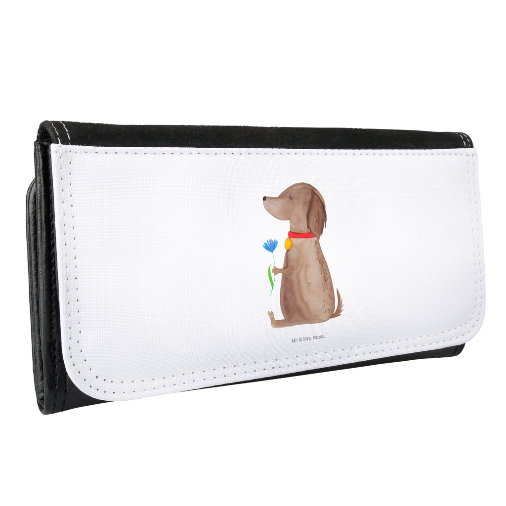 Damen Portemonnaie Hund Blume Portemonnaie, Portemonee, Geldbörse, Damen, Groß, XXL, Geldbeutel, Portemonnaies, Hund, Hundemotiv, Haustier, Hunderasse, Tierliebhaber, Hundebesitzer, Sprüche, Hunde, Frauchen, Hundeliebe