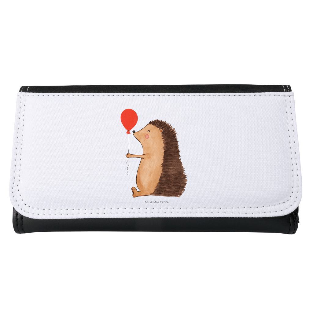 Damen Portemonnaie Igel mit Luftballon Portemonnaie, Portemonee, Geldbörse, Damen, Groß, XXL, Geldbeutel, Portemonnaies, Tiermotive, Gute Laune, lustige Sprüche, Tiere, Igel, Geburtstag, Herzlichen Glückwunsch, Glückwunsch, Geburtstagskind, Ballon, Happy Birthday