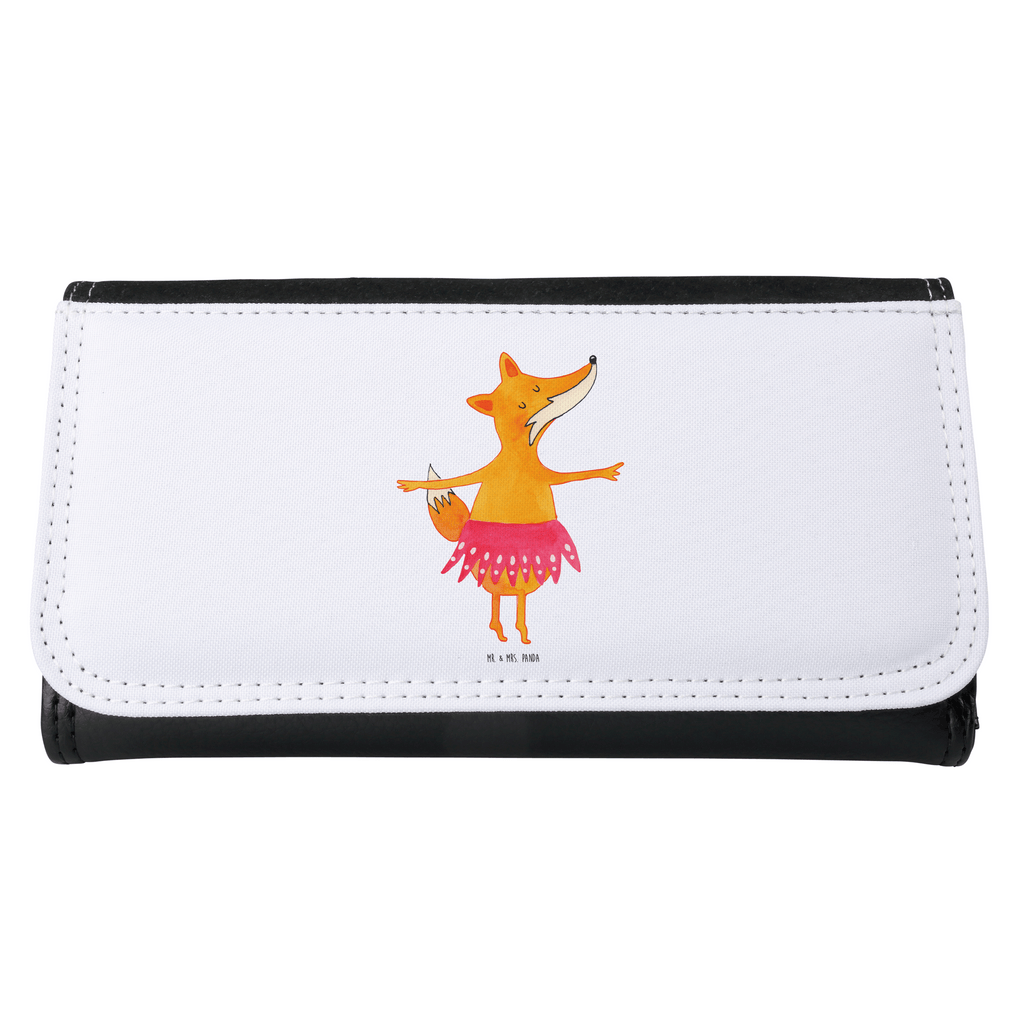 Damen Portemonnaie Fuchs Ballerina Portemonnaie, Portemonee, Geldbörse, Damen, Groß, XXL, Geldbeutel, Portemonnaies, Fuchs, Fuchs Spruch, Füchse, Füchsin, Ballerina, Ballett, Tänzerin, Tanzen, Party, Einladung, Geburtstag