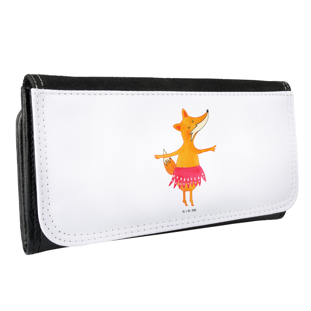 Damen Portemonnaie Fuchs Ballerina Portemonnaie, Portemonee, Geldbörse, Damen, Groß, XXL, Geldbeutel, Portemonnaies, Fuchs, Fuchs Spruch, Füchse, Füchsin, Ballerina, Ballett, Tänzerin, Tanzen, Party, Einladung, Geburtstag