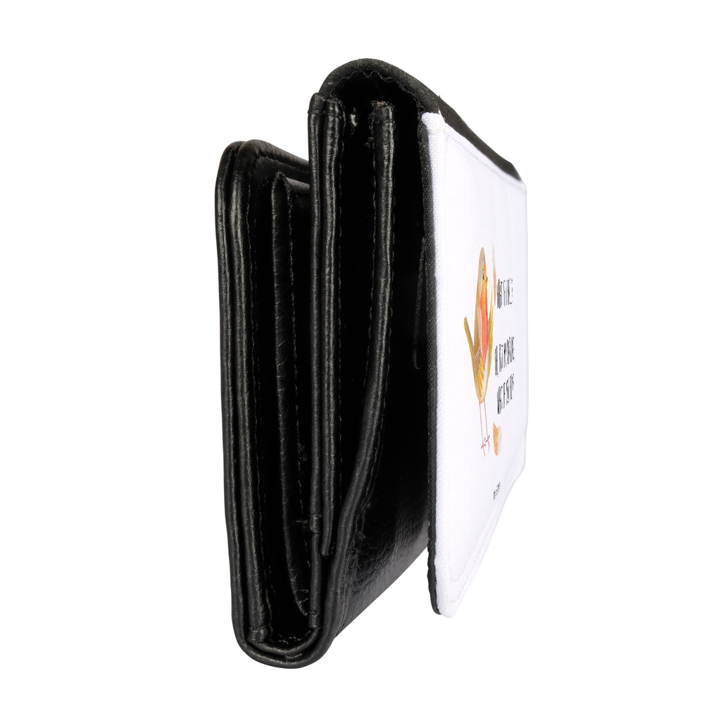 Damen Portemonnaie Rotkehlchen mit Federn Portemonnaie, Portemonee, Geldbörse, Damen, Groß, XXL, Geldbeutel, Portemonnaies, Tiermotive, Gute Laune, lustige Sprüche, Tiere, What if i fall, Rotkehlchen, Spruch Motivation, Spruch Mut, Vogel, Motivation Sprüche, Motivationsbilder, fliegen