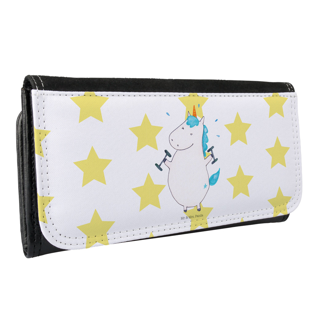 Damen Portemonnaie Einhorn Fitness Portemonnaie, Portemonee, Geldbörse, Damen, Groß, XXL, Geldbeutel, Portemonnaies, Einhorn, Einhörner, Einhorn Deko, Pegasus, Unicorn, Gym, Fitness, Fitnessstudio, Diät, Abnehmen, Sport, Pumpen, Geräte, Sixpack