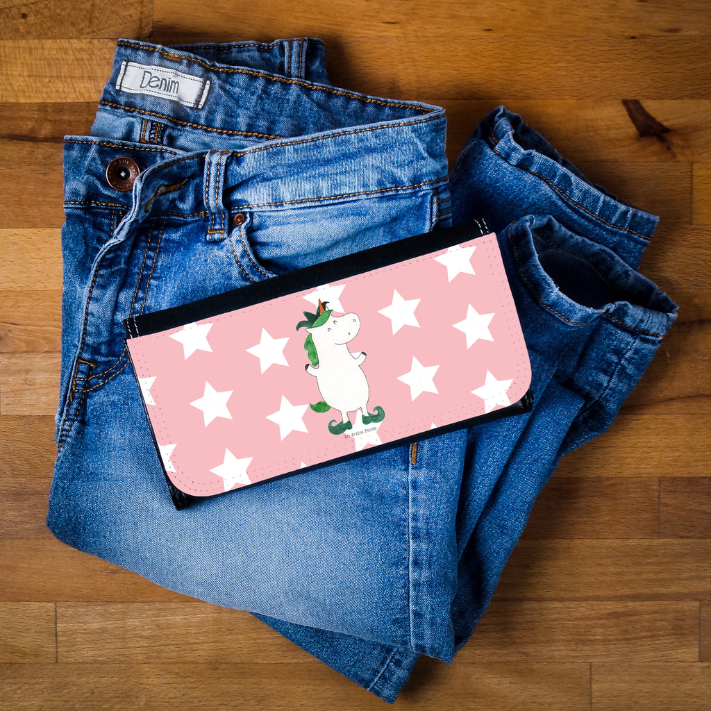 Damen Portemonnaie Einhorn Joker Portemonnaie, Portemonee, Geldbörse, Damen, Groß, XXL, Geldbeutel, Portemonnaies, Einhorn, Einhörner, Einhorn Deko, Pegasus, Unicorn, Hofnarr, Kasper, Gaukler, Mittelalter