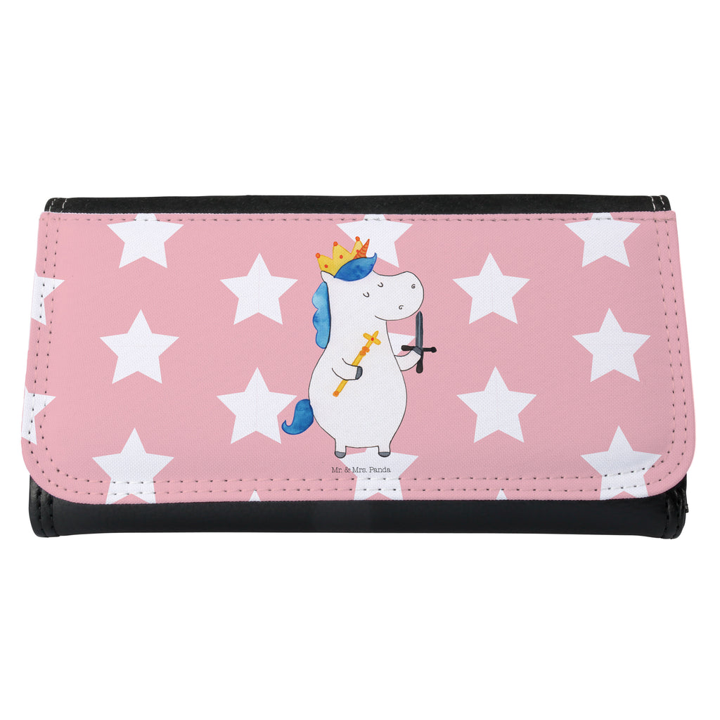 Damen Portemonnaie Einhorn König mit Schwert Portemonnaie, Portemonee, Geldbörse, Damen, Groß, XXL, Geldbeutel, Portemonnaies, Einhorn, Einhörner, Einhorn Deko, Pegasus, Unicorn, König, Ritter, Mittelalter