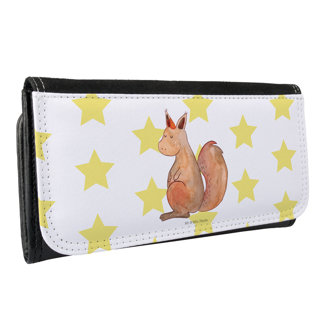 Damen Portemonnaie Einhörnchen Glaube Portemonnaie, Portemonee, Geldbörse, Damen, Groß, XXL, Geldbeutel, Portemonnaies, Einhorn, Einhörner, Einhorn Deko, Pegasus, Unicorn, Einhörnchen, Eichhörnchen, Eichhorn