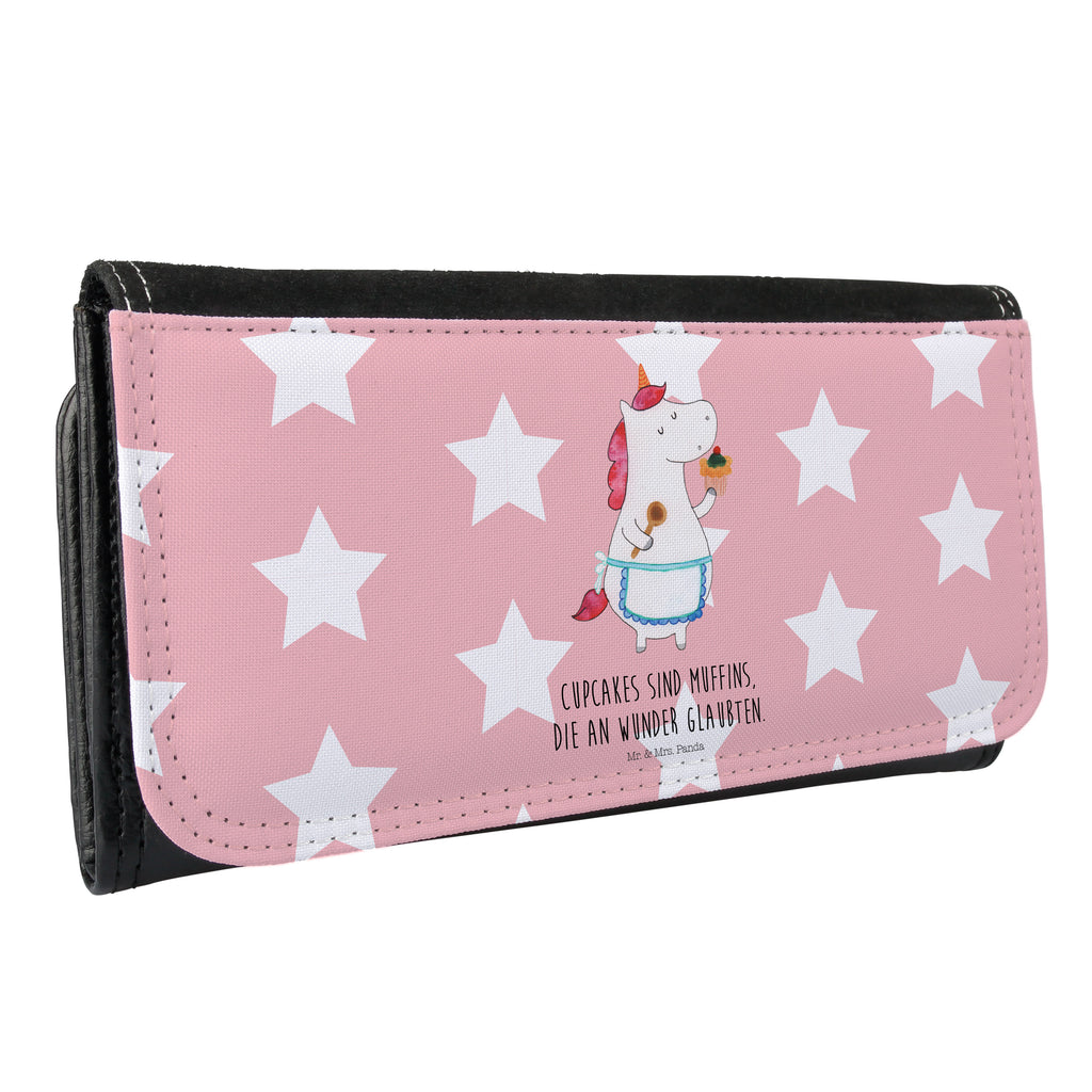Damen Portemonnaie Einhorn Küchenfee Portemonnaie, Portemonee, Geldbörse, Damen, Groß, XXL, Geldbeutel, Portemonnaies, Einhorn, Einhörner, Einhorn Deko, Pegasus, Unicorn, backen, Muffin, Motivation, Träumer, träumen, Bäckerin, Hobbykoch, Koch, Torte, Kuchen