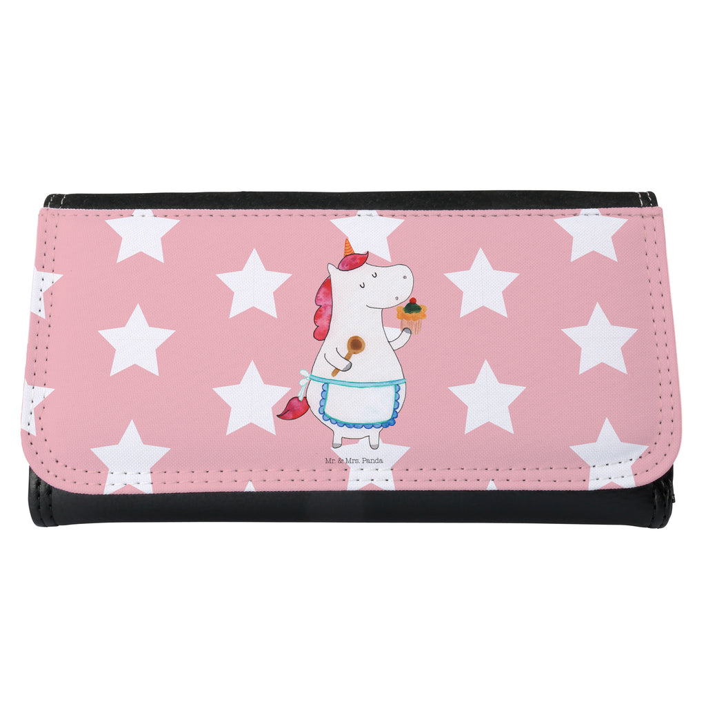 Damen Portemonnaie Einhorn Küchenfee Portemonnaie, Portemonee, Geldbörse, Damen, Groß, XXL, Geldbeutel, Portemonnaies, Einhorn, Einhörner, Einhorn Deko, Pegasus, Unicorn, backen, Muffin, Motivation, Träumer, träumen, Bäckerin, Hobbykoch, Koch, Torte, Kuchen