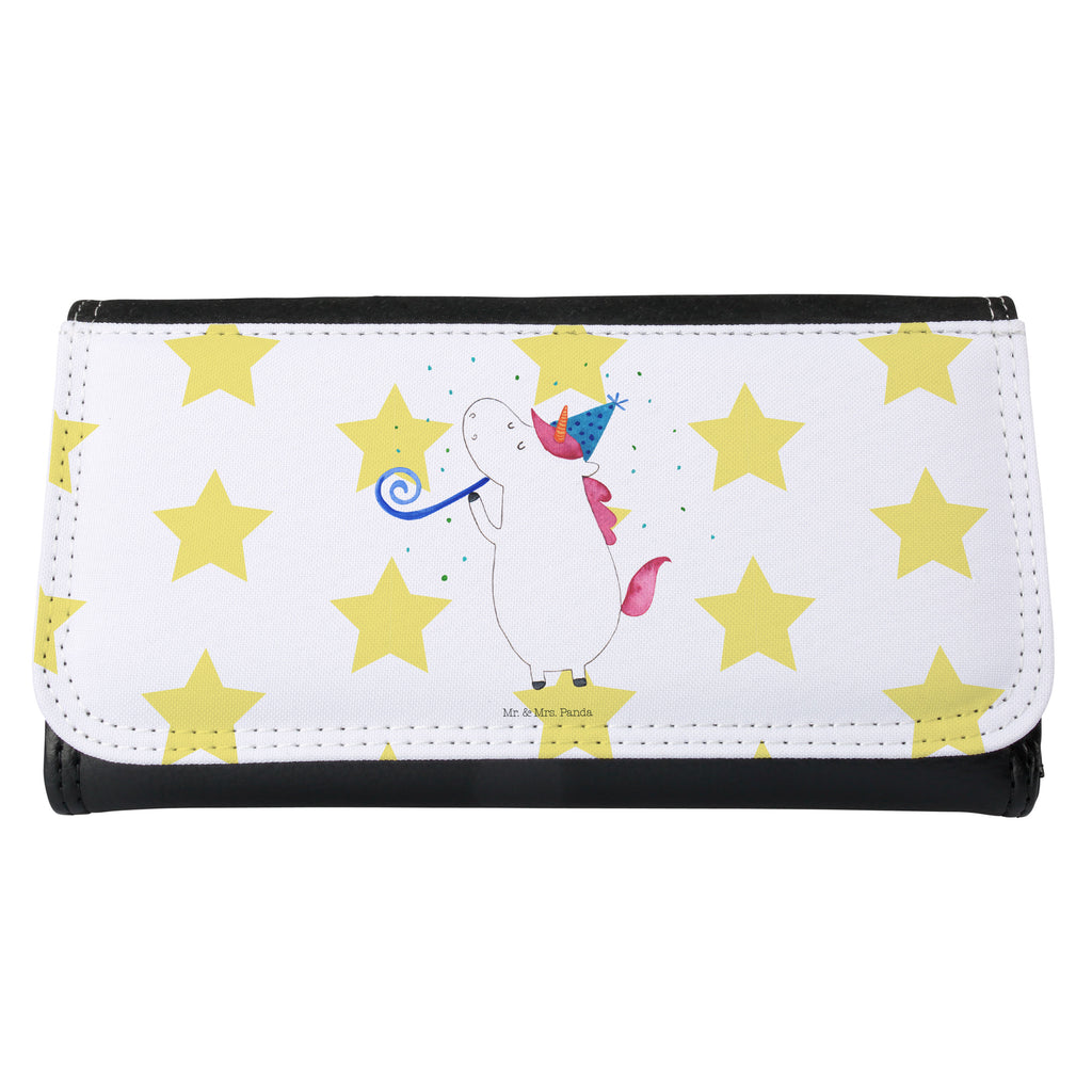 Damen Portemonnaie Einhorn Party Portemonnaie, Portemonee, Geldbörse, Damen, Groß, XXL, Geldbeutel, Portemonnaies, Einhorn, Einhörner, Einhorn Deko, Pegasus, Unicorn, Glitzer, Konfetti, Party, Geburtstag, Feier, Fest, Alkohol, Disco, Club
