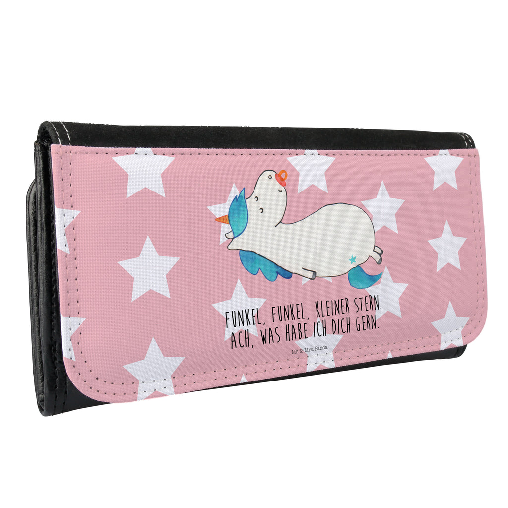 Damen Portemonnaie Einhorn Schnullie Portemonnaie, Portemonee, Geldbörse, Damen, Groß, XXL, Geldbeutel, Portemonnaies, Einhorn, Einhörner, Einhorn Deko, Pegasus, Unicorn, Baby, Kleinkind, Geburt, Geburtstag, Säugling, Schnuller, Geschenk Geburt, Mutter, Mama
