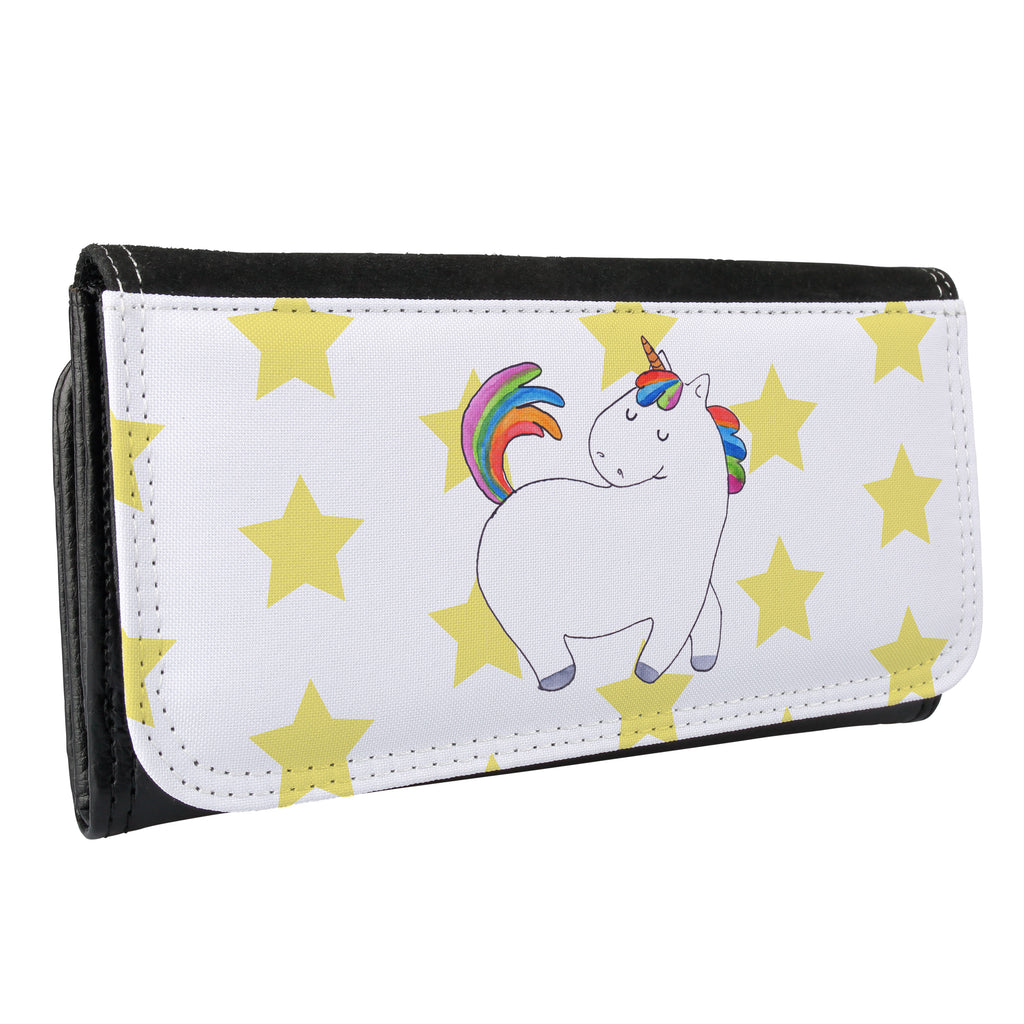 Damen Portemonnaie Einhorn stolzierend Portemonnaie, Portemonee, Geldbörse, Damen, Groß, XXL, Geldbeutel, Portemonnaies, Einhorn, Einhörner, Einhorn Deko, Pegasus, Unicorn, stolz, anders, bunt, Pferd, Reiter, Reiten, Freundin, Geschenk