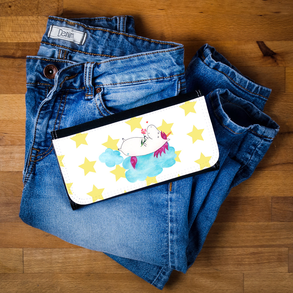 Damen Portemonnaie Einhorn verliebt auf Wolke Portemonnaie, Portemonee, Geldbörse, Damen, Groß, XXL, Geldbeutel, Portemonnaies, Einhorn, Einhörner, Einhorn Deko, Pegasus, Unicorn, verliebt, Liebe, Liebesbeweis, Freundin, Wolke