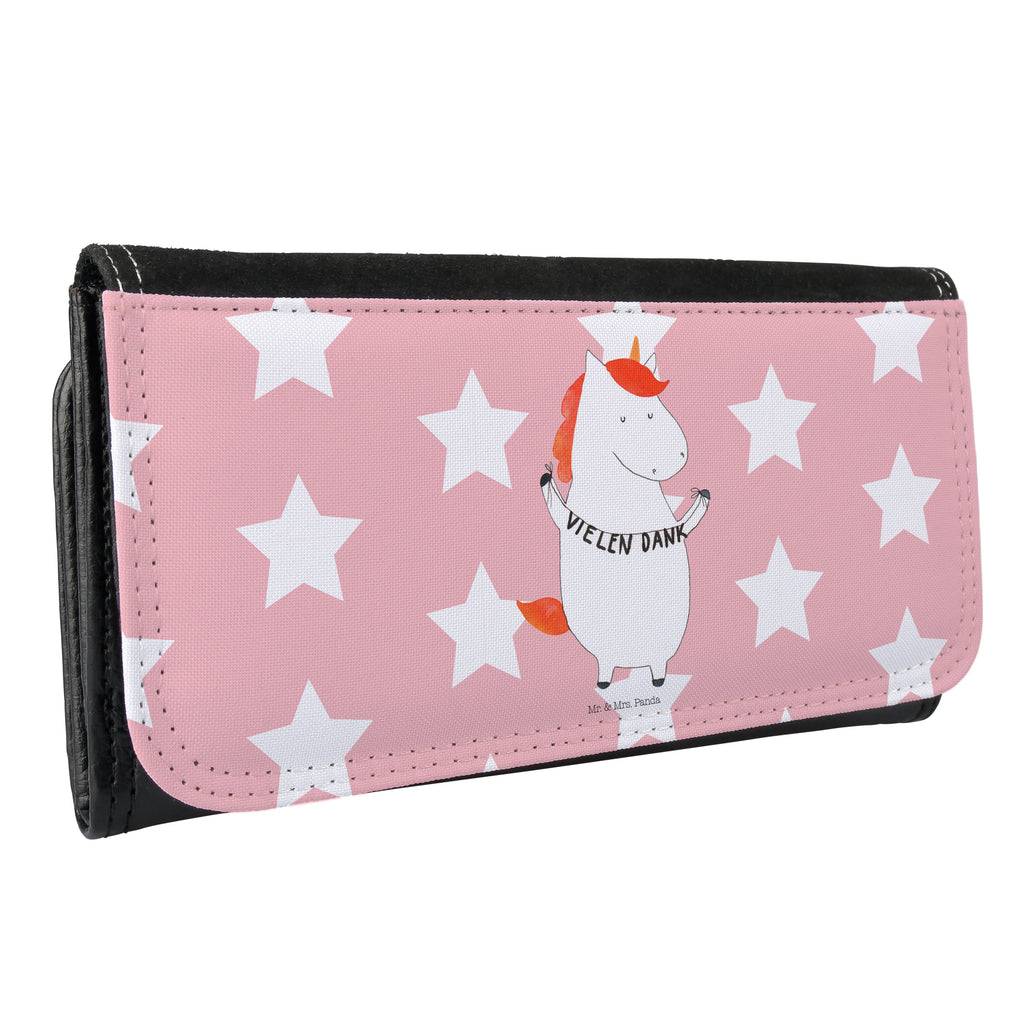 Damen Portemonnaie Einhorn Vielen Dank Portemonnaie, Portemonee, Geldbörse, Damen, Groß, XXL, Geldbeutel, Portemonnaies, Einhorn, Einhörner, Einhorn Deko, Pegasus, Unicorn, Danke, vielen Dank, Dankeschön, Danksagung