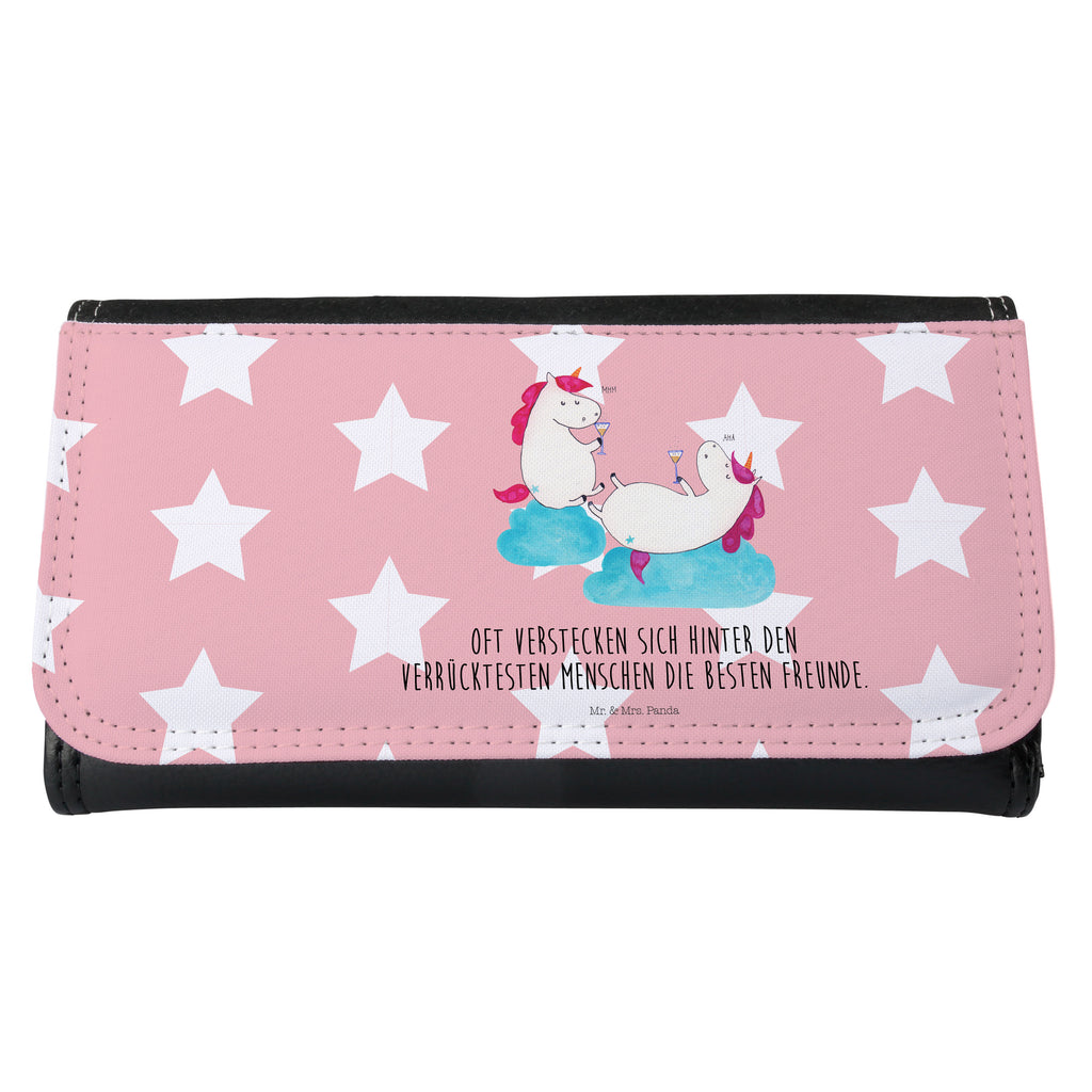Damen Portemonnaie Einhörner Sekt Portemonnaie, Portemonee, Geldbörse, Damen, Groß, XXL, Geldbeutel, Portemonnaies, Einhorn, Einhörner, Einhorn Deko, Pegasus, Unicorn, Freundinnen, Freundin, BFF, Sekt, Mädelsabend, Spaß, Party, Korken, Anstoßen, Beste