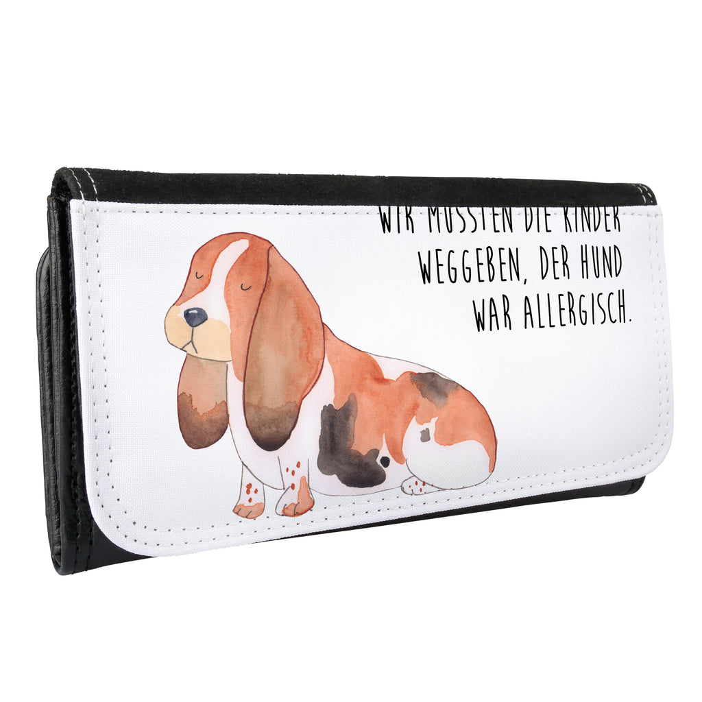 Damen Portemonnaie Hund Basset Hound Portemonnaie, Portemonee, Geldbörse, Damen, Groß, XXL, Geldbeutel, Portemonnaies, Hund, Hundemotiv, Haustier, Hunderasse, Tierliebhaber, Hundebesitzer, Sprüche, Basset Hound, Basset, Hundeliebe, kinderlos