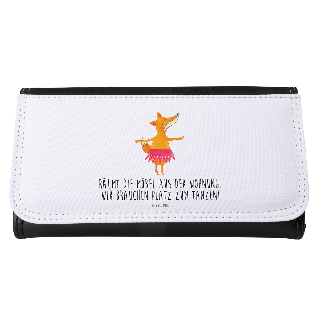 Damen Portemonnaie Fuchs Ballerina Portemonnaie, Portemonee, Geldbörse, Damen, Groß, XXL, Geldbeutel, Portemonnaies, Fuchs, Fuchs Spruch, Füchse, Füchsin, Ballerina, Ballett, Tänzerin, Tanzen, Party, Einladung, Geburtstag