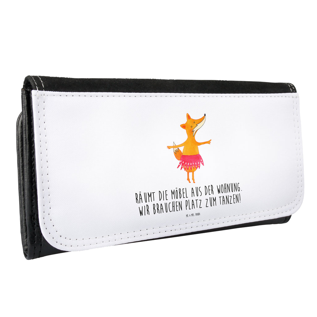 Damen Portemonnaie Fuchs Ballerina Portemonnaie, Portemonee, Geldbörse, Damen, Groß, XXL, Geldbeutel, Portemonnaies, Fuchs, Fuchs Spruch, Füchse, Füchsin, Ballerina, Ballett, Tänzerin, Tanzen, Party, Einladung, Geburtstag