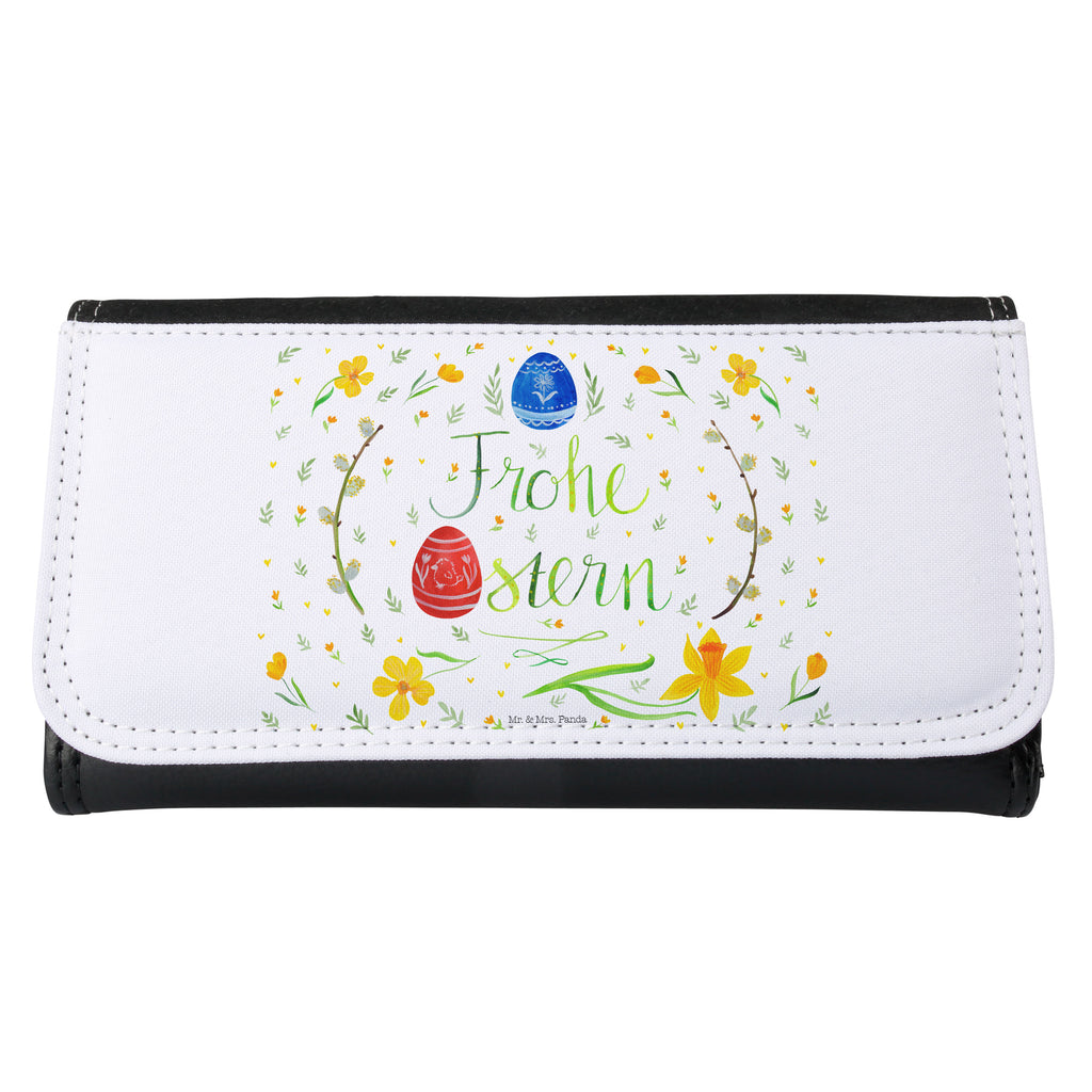 Damen Portemonnaie Frohe Ostern Portemonnaie, Portemonee, Geldbörse, Damen, Groß, XXL, Geldbeutel, Portemonnaies, Ostern, Osterhase, Ostergeschenke, Osternest, Osterdeko, Geschenk zu Ostern, Frohe Ostern, Ostergrüße, Osterblume, Osterei, bemalte Ostereier, Weidenkätzchen. Lettering