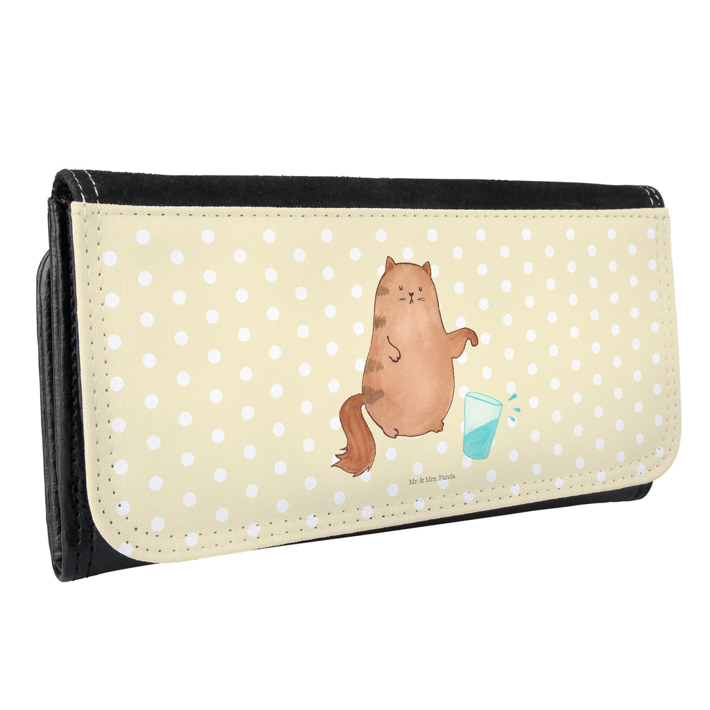 Damen Portemonnaie Katze Wasserglas Portemonnaie, Portemonee, Geldbörse, Damen, Groß, XXL, Geldbeutel, Portemonnaies, Katze, Katzenmotiv, Katzenfan, Katzendeko, Katzenfreund, Katzenliebhaber, Katzenprodukte, Katzenartikel, Katzenaccessoires, Katzensouvenirs, Katzenliebhaberprodukte, Katzenmotive, Katzen, Kater, Mietze, Cat, Cats, Katzenhalter, Katzenbesitzerin, Haustier, Wasser, Glas