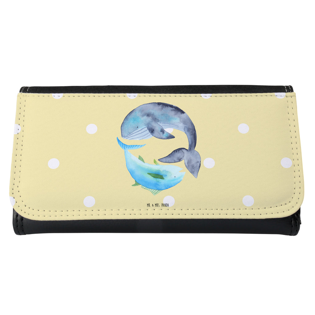 Damen Portemonnaie Walfisch & Thunfisch Portemonnaie, Portemonee, Geldbörse, Damen, Groß, XXL, Geldbeutel, Portemonnaies, Tiermotive, Gute Laune, lustige Sprüche, Tiere, Wal, Wahl, Tunfisch, Wortwitz lustig, Spruch lustig, Flachwitz, Witz, Spruch des Tages, Flachwitz Geschenk