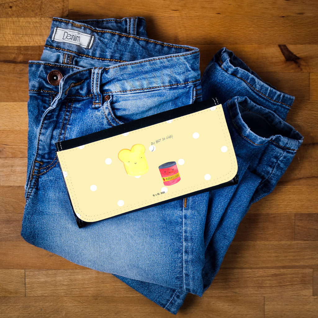 Damen Portemonnaie Toast & Marmelade Portemonnaie, Portemonee, Geldbörse, Damen, Groß, XXL, Geldbeutel, Portemonnaies, Tiermotive, Gute Laune, lustige Sprüche, Tiere, Toast, Marmelade, Dreamteam, süße Postkarte, süß, Küche Deko, Küche Spruch, Frühstück Einladung, Brot, Toastbrot