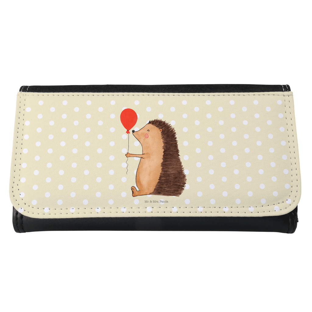 Damen Portemonnaie Igel mit Luftballon Portemonnaie, Portemonee, Geldbörse, Damen, Groß, XXL, Geldbeutel, Portemonnaies, Tiermotive, Gute Laune, lustige Sprüche, Tiere, Igel, Geburtstag, Herzlichen Glückwunsch, Glückwunsch, Geburtstagskind, Ballon, Happy Birthday