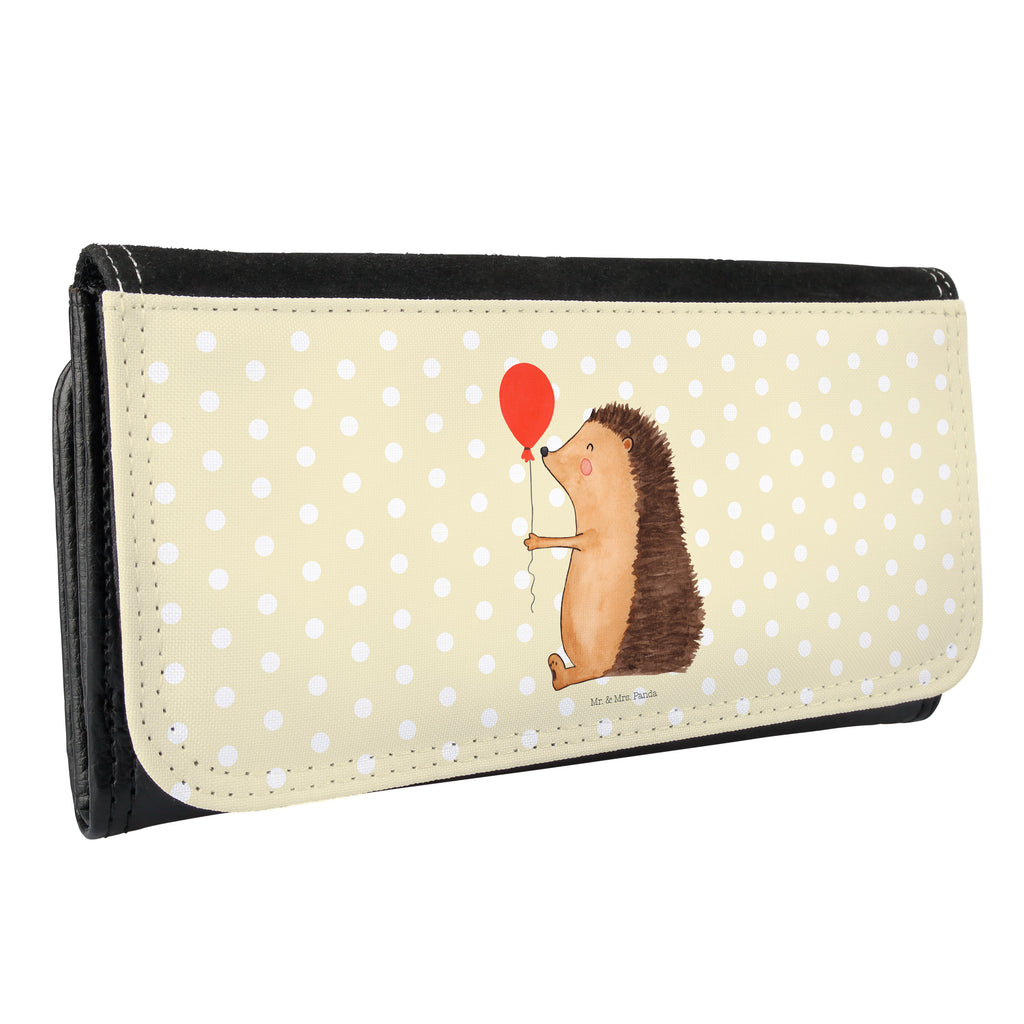 Damen Portemonnaie Igel mit Luftballon Portemonnaie, Portemonee, Geldbörse, Damen, Groß, XXL, Geldbeutel, Portemonnaies, Tiermotive, Gute Laune, lustige Sprüche, Tiere, Igel, Geburtstag, Herzlichen Glückwunsch, Glückwunsch, Geburtstagskind, Ballon, Happy Birthday