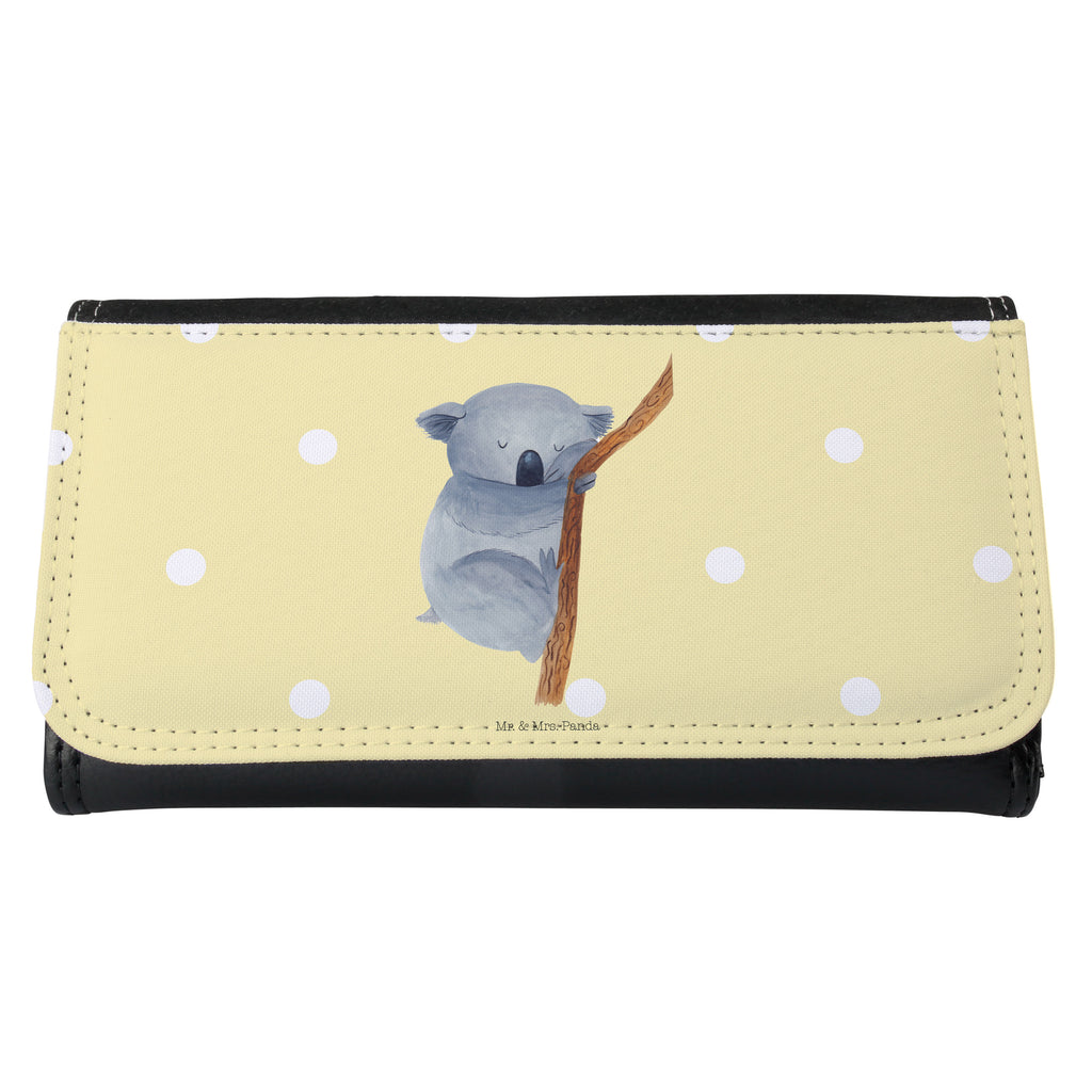 Damen Portemonnaie Koalabär Portemonnaie, Portemonee, Geldbörse, Damen, Groß, XXL, Geldbeutel, Portemonnaies, Tiermotive, Gute Laune, lustige Sprüche, Tiere, Koala, träumen, Traum, schlafen, Schlafzimmer, Traumland, Bär, Koalabär