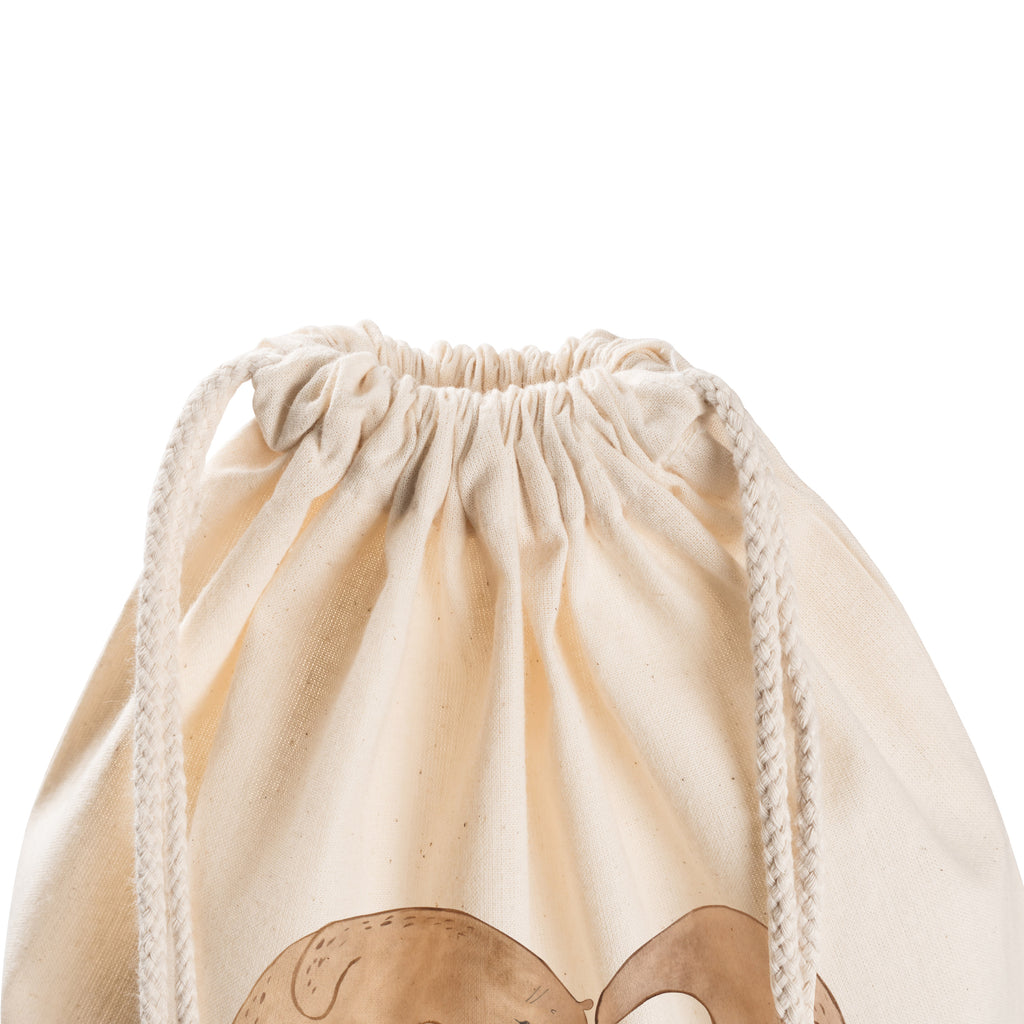 Sportbeutel Otter Herz Turnbeutel, Beutel, Sporttasche, Tasche, Stoffbeutel, Otter, Fischotter, Seeotter, Liebe, Herz, Liebesbeweis, Liebesgeschenk, Bessere Hälfte, Love you, Jahrestag, Hochzeitstag, Verlobung, gemeinsames Leben