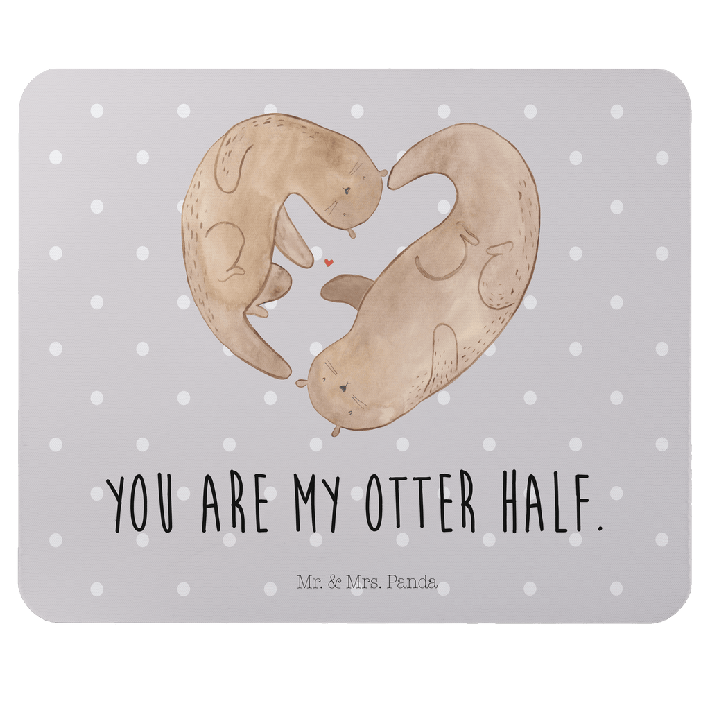 Mauspad Otter Herz Mousepad, Computer zubehör, Büroausstattung, PC Zubehör, Arbeitszimmer, Mauspad, Einzigartiges Mauspad, Designer Mauspad, Otter, Fischotter, Seeotter, Liebe, Herz, Liebesbeweis, Liebesgeschenk, Bessere Hälfte, Love you, Jahrestag, Hochzeitstag, Verlobung, gemeinsames Leben