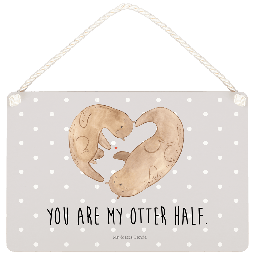 Deko Schild Otter Herz Dekoschild, Deko Schild, Schild, Tür Schild, Türschild, Holzschild, Wandschild, Wanddeko, Otter, Fischotter, Seeotter, Liebe, Herz, Liebesbeweis, Liebesgeschenk, Bessere Hälfte, Love you, Jahrestag, Hochzeitstag, Verlobung, gemeinsames Leben
