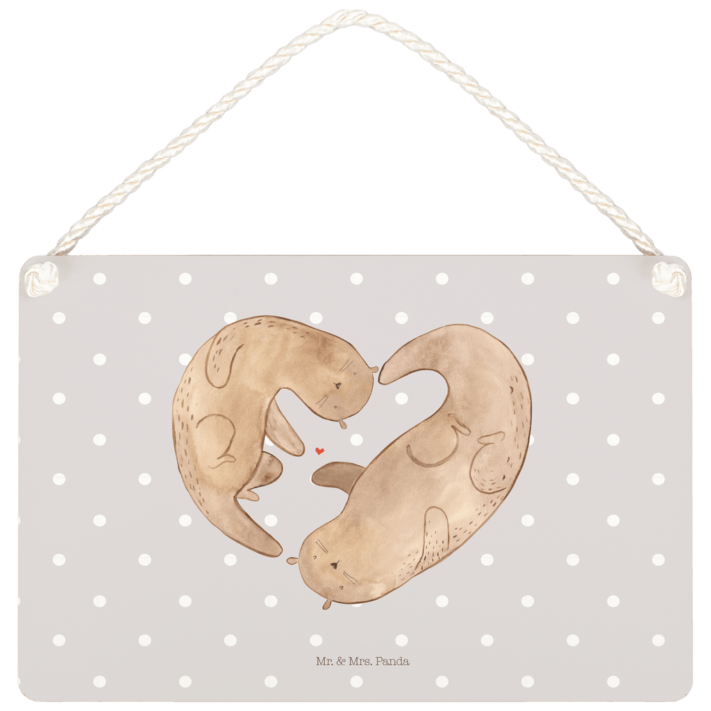 Deko Schild Otter Herz Dekoschild, Deko Schild, Schild, Tür Schild, Türschild, Holzschild, Wandschild, Wanddeko, Otter, Fischotter, Seeotter, Liebe, Herz, Liebesbeweis, Liebesgeschenk, Bessere Hälfte, Love you, Jahrestag, Hochzeitstag, Verlobung, gemeinsames Leben