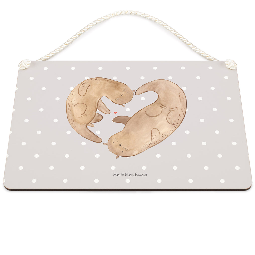 Deko Schild Otter Herz Dekoschild, Deko Schild, Schild, Tür Schild, Türschild, Holzschild, Wandschild, Wanddeko, Otter, Fischotter, Seeotter, Liebe, Herz, Liebesbeweis, Liebesgeschenk, Bessere Hälfte, Love you, Jahrestag, Hochzeitstag, Verlobung, gemeinsames Leben