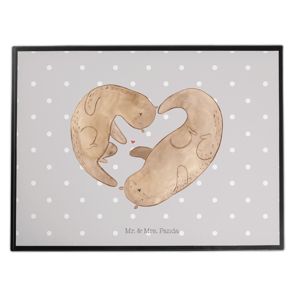 Schreibtischunterlage Otter Herz Schreibunterlage, Schreibtischauflage, Bürobedarf, Büroartikel, Schreibwaren, Schreibtisch Unterlagen, Schreibtischunterlage Groß, Otter, Fischotter, Seeotter, Liebe, Herz, Liebesbeweis, Liebesgeschenk, Bessere Hälfte, Love you, Jahrestag, Hochzeitstag, Verlobung, gemeinsames Leben