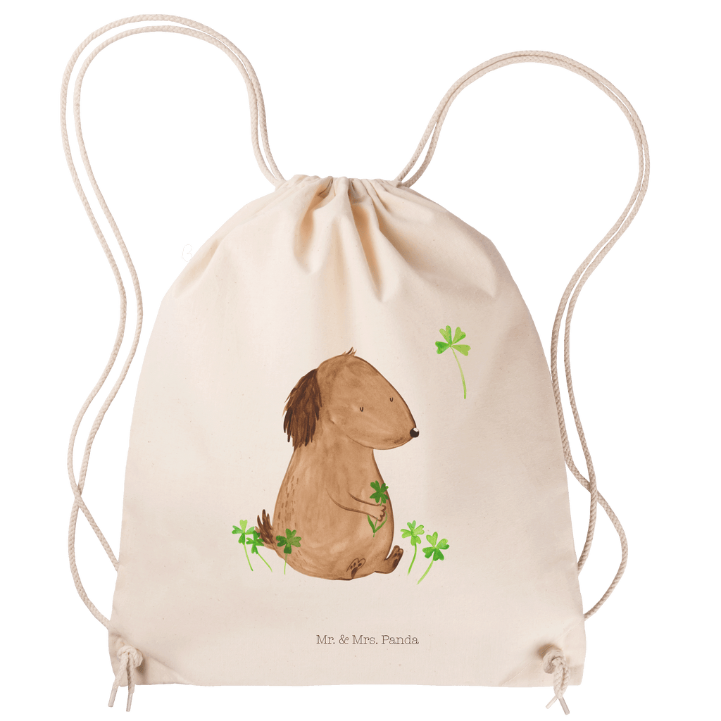 Sportbeutel Hund Kleeblatt Turnbeutel, Beutel, Sporttasche, Tasche, Stoffbeutel, Hund, Hundemotiv, Haustier, Hunderasse, Tierliebhaber, Hundebesitzer, Sprüche, Kleeblatt, Glück, Tagträume, Motivation, Neuanfang, Geschenk, Glücksbringer, Selbstliebe, Achtsamkeit