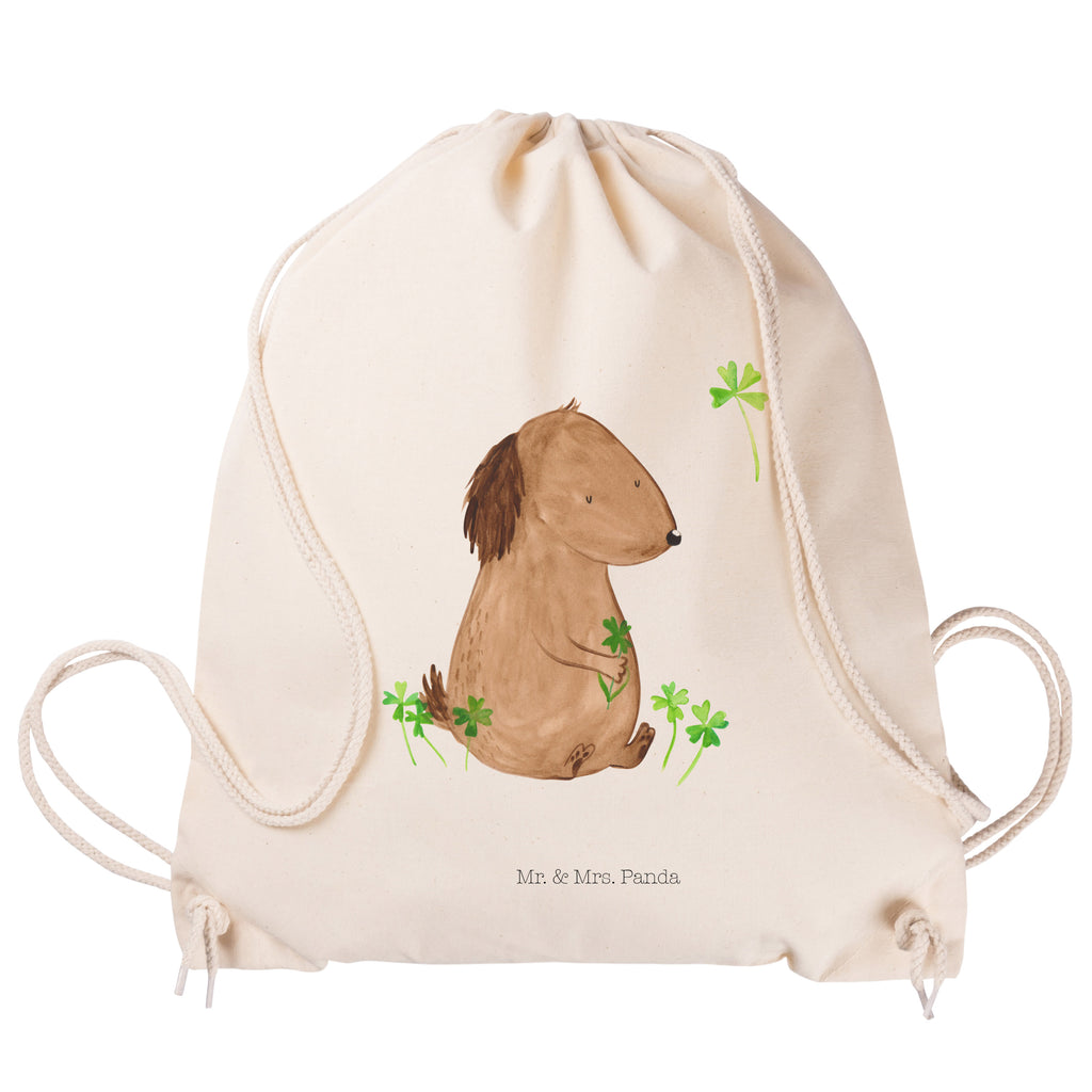 Sportbeutel Hund Kleeblatt Turnbeutel, Beutel, Sporttasche, Tasche, Stoffbeutel, Hund, Hundemotiv, Haustier, Hunderasse, Tierliebhaber, Hundebesitzer, Sprüche, Kleeblatt, Glück, Tagträume, Motivation, Neuanfang, Geschenk, Glücksbringer, Selbstliebe, Achtsamkeit
