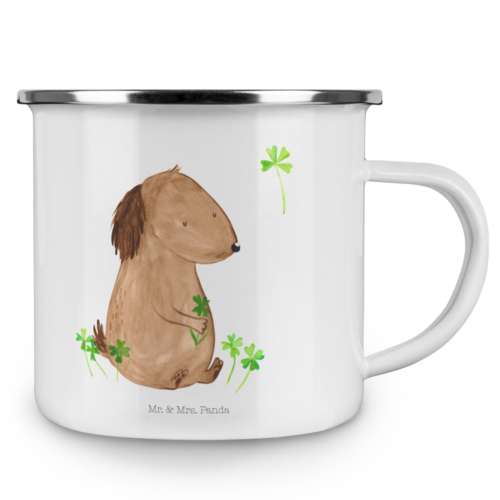 Camping Emaille Tasse Hund Kleeblatt Campingtasse, Trinkbecher, Metalltasse, Outdoor Tasse, Emaille Trinkbecher, Blechtasse Outdoor, Emaille Campingbecher, Edelstahl Trinkbecher, Metalltasse für Camping, Kaffee Blechtasse, Camping Tasse Metall, Hund, Hundemotiv, Haustier, Hunderasse, Tierliebhaber, Hundebesitzer, Sprüche, Kleeblatt, Glück, Tagträume, Motivation, Neuanfang, Geschenk, Glücksbringer, Selbstliebe, Achtsamkeit