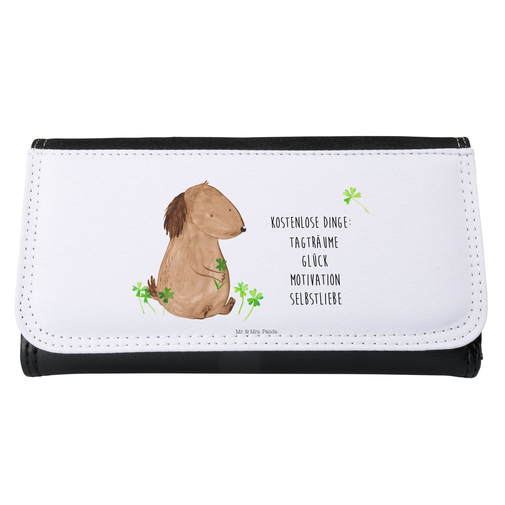 Damen Portemonnaie Hund Kleeblatt Portemonnaie, Portemonee, Geldbörse, Damen, Groß, XXL, Geldbeutel, Portemonnaies, Hund, Hundemotiv, Haustier, Hunderasse, Tierliebhaber, Hundebesitzer, Sprüche, Kleeblatt, Glück, Tagträume, Motivation, Neuanfang, Geschenk, Glücksbringer, Selbstliebe, Achtsamkeit