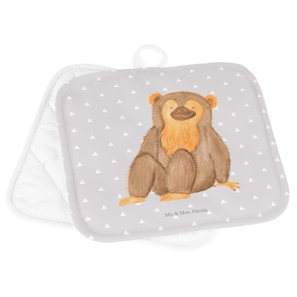 2er Set Topflappen  Affe Topflappen, Topfuntersetzer, Ofenhandschuh, Topflappen Set, Topflappen lustig, Topflappen mit Spruch, Afrika, Wildtiere, Affe, Äffchen, Affen, Selbstliebe, Respekt, Motivation, Selbstachtung, Liebe, Selbstbewusstsein, Selfcare