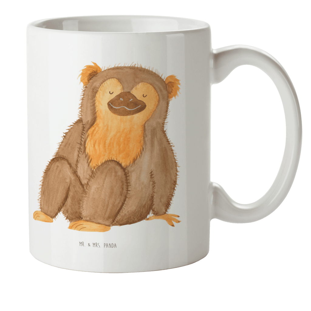 Kindertasse Affe Kunststoff Tasse, Kindergarten, Tasse, Trinkbecher, Camping Becher, Kaffeetasse, Kunststoffbecher, Kindergartenbecher, Outdoorgeschirr, Kunststoffgeschirr, Reisebecher, Reisetasse, Kinderbecher, Afrika, Wildtiere, Affe, Äffchen, Affen, Selbstliebe, Respekt, Motivation, Selbstachtung, Liebe, Selbstbewusstsein, Selfcare
