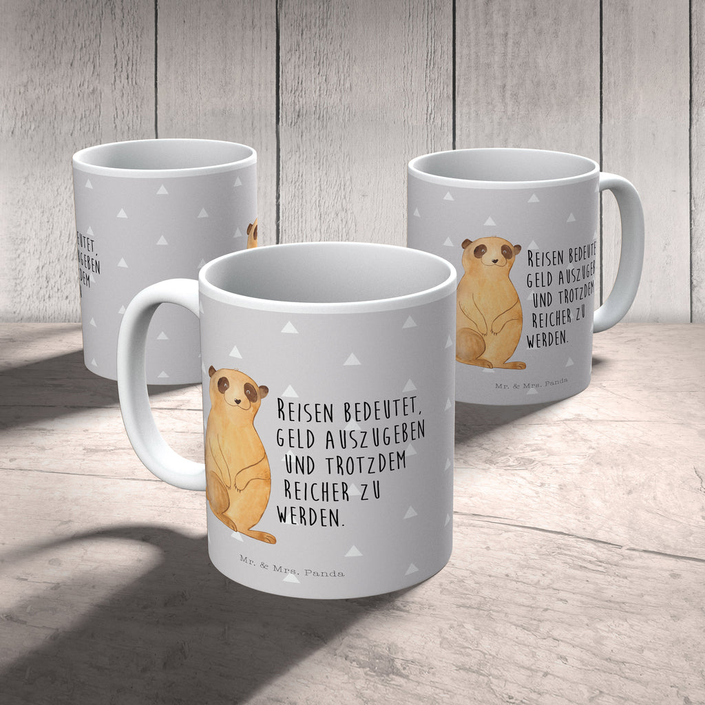 Tasse Erdmännchen Erdmännchen, Afrika, Reisen, Spruch, Weltreise, Afrikareise, Roadtrip, Traveling  Becher, Kaffeetasse, Kaffeebecher, Tee, Frühstück, Büro  Afrika, Wildtiere