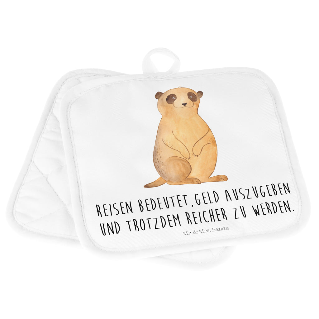 2er Set Topflappen  Erdmännchen Topflappen, Topfuntersetzer, Ofenhandschuh, Topflappen Set, Topflappen lustig, Topflappen mit Spruch, Afrika, Wildtiere, Erdmännchen, Reisen, Spruch, Weltreise, Afrikareise, Roadtrip, Traveling